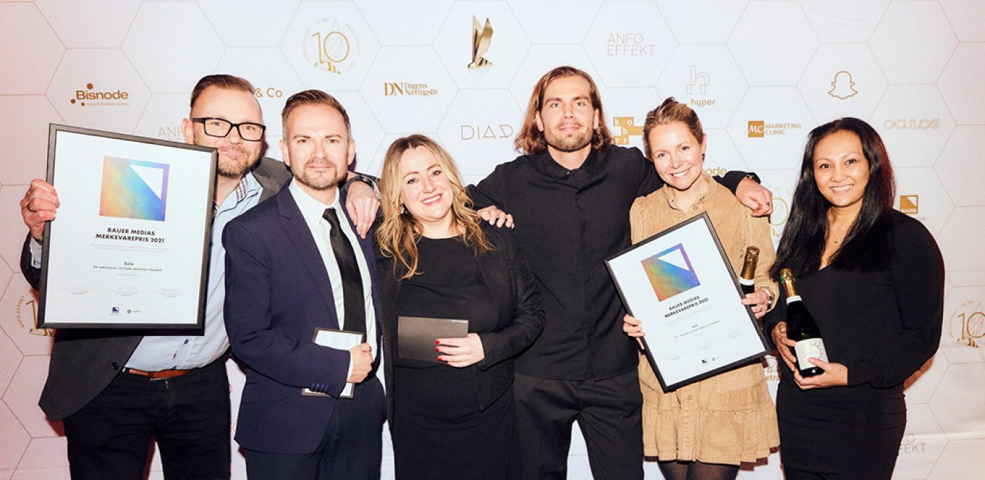 ANFO Bauer Medias merkevarepris 2021